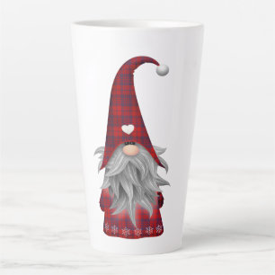 Tasse Latte Joli elf de Noël Gnome
