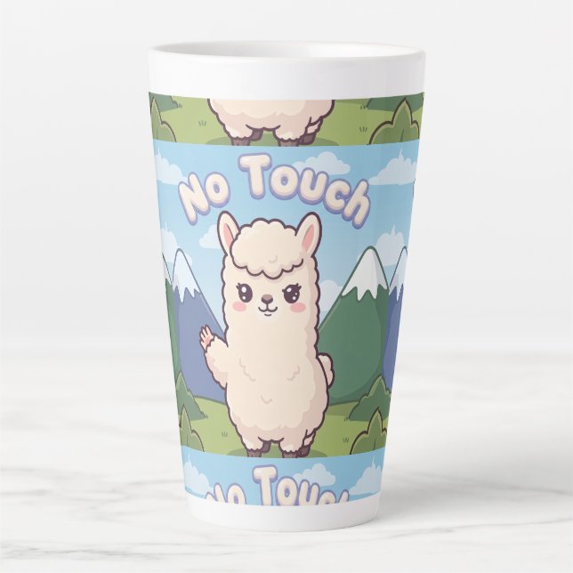 Tasse Latte Joli lama  (Devant)