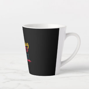 Tasse Latte Journée de l'enseignant Enseigner ma tribu