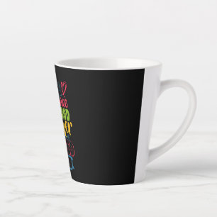 Tasse Latte Journée de l'enseignant L'influence d'un bon ensei