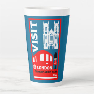 Tasse Latte Journée royale du couronnement mai 2023