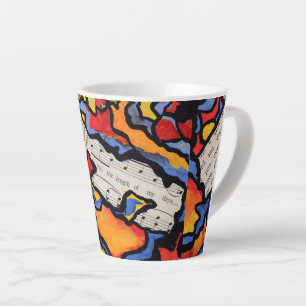Tasse Latte Jours d'été