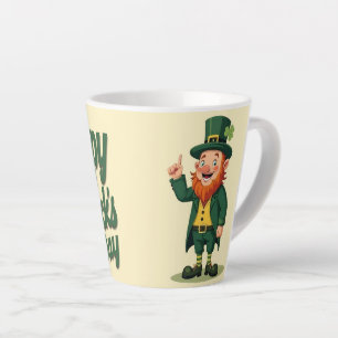 Tasse Latte Joyeuse Saint-Patrick Mignon Lutins