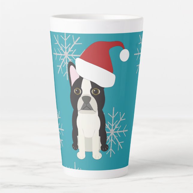 Tasse Latte Joyeux Howlidays (Devant)