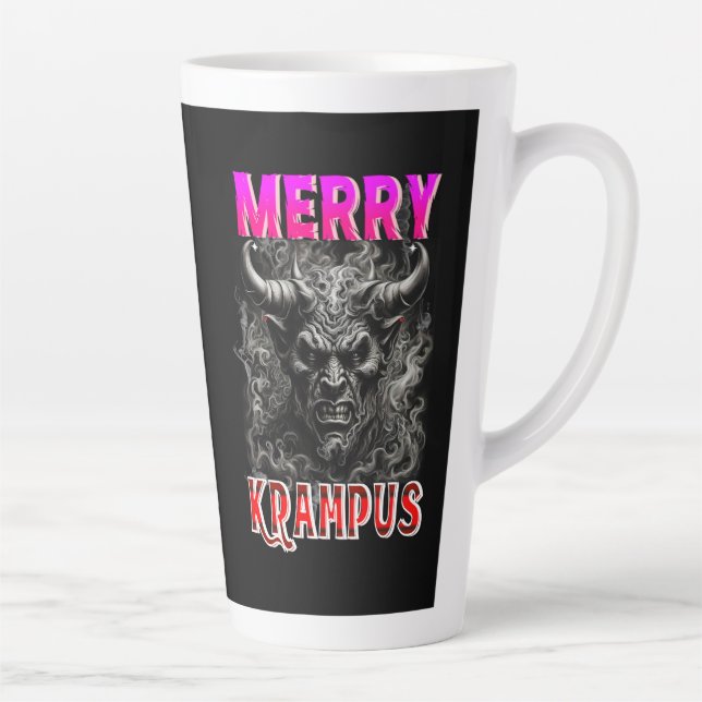 Tasse Latte Joyeux Krampus (Droite)