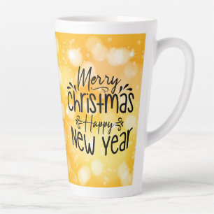 Tasse Latte Joyeux Noël Bonne année-45910