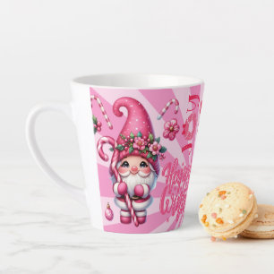 Tasse Latte Joyeux Noël cadeau de vacances