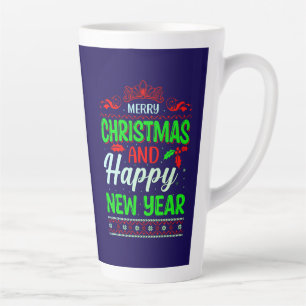Tasse Latte Joyeux Noël Et Joyeux Nouvel An-61064