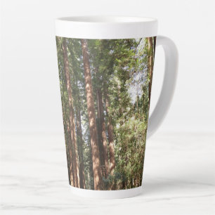 Tasse Latte Jusqu'aux Séquoias II au monument national Muir Wo