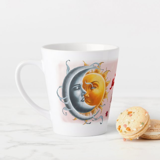 Tasse Latte Just You and Me said the Sun to the Moon on a (En situation)