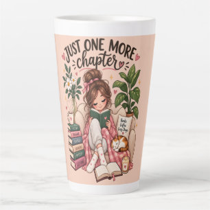 Tasse Latte Juste un chapitre de plus – Amoureux de livres cos