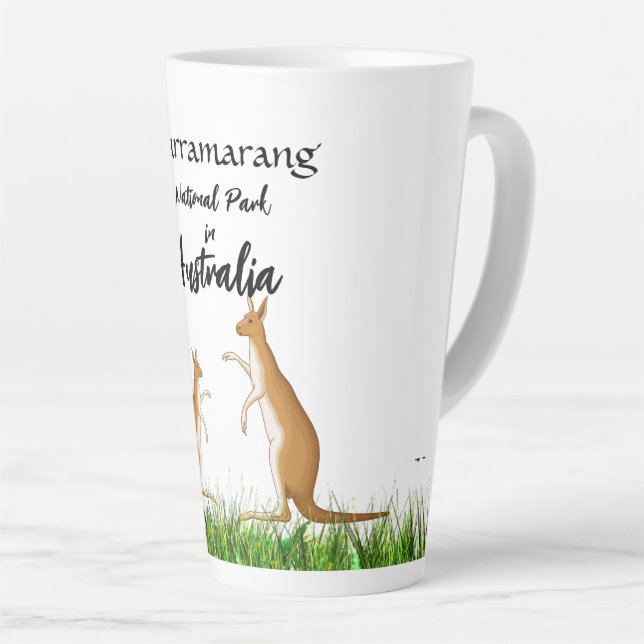 Tasse Latte Kangaroo (Angle droit)