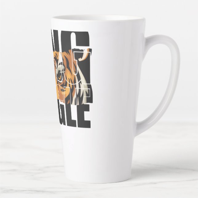 Tasse Latte King of the Jungle (Droite)