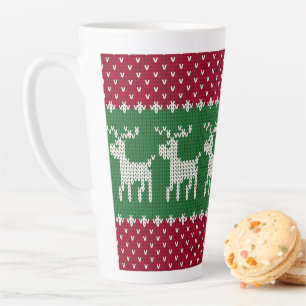 Tasse Latte Knit de vacances n°, 01