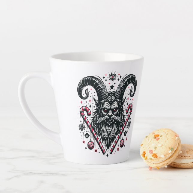 Tasse Latte Krampus (En situation)