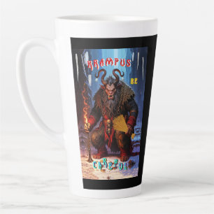 Tasse Latte Krampus Soyez prudent