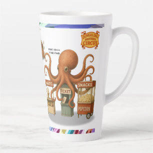 Tasse Latte La cabane de snacks du cirque d'Otto