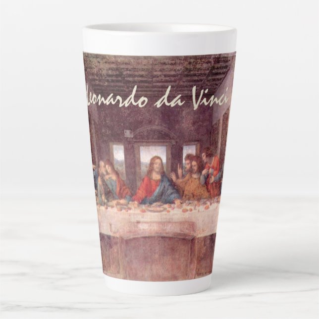 Tasse Latte La Cène de Léonard de Vinci (Devant)