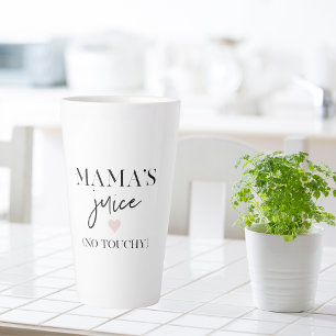 Tasse Latte La citation amusante du jus de maman   Meilleur ca