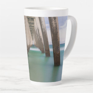 Tasse Latte La jetée de Navarre Beach