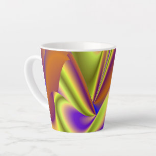Tasse Latte La magie de l'été, 3D Art Abstrait
