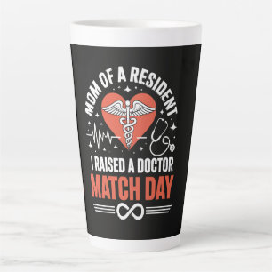 Tasse Latte La mère d'un résident Jour de l'appariement de la
