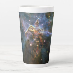 Tasse Latte La montagne mystique en Carina Nebula Espace Hubbl
