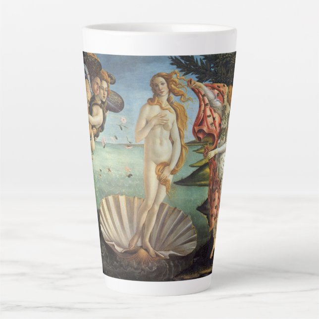 Tasse Latte La naissance de Vénus par Sandro Botticelli (Devant)
