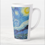 Tasse Latte La nuit étoilée (1889) par Vincent Van Gogh<br><div class="desc">Célèbres peintres de tous les temps</div>