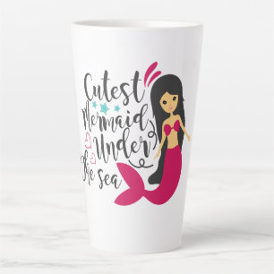 Tasse Latte La plus mignonne sirène sous la mer