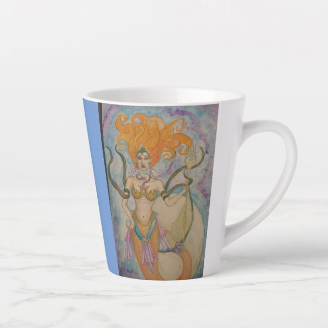 Tasse Latte La reine Mer (Droite)
