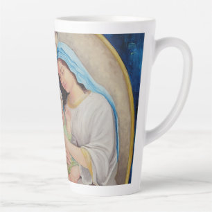 Tasse Latte La Sainte Famille : Portrait de l'Amour Divin