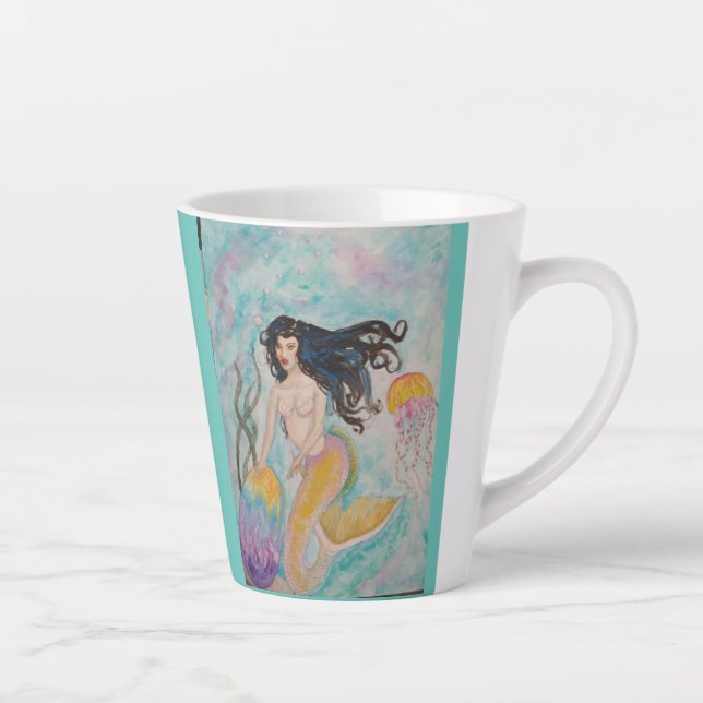 Tasse Latte La Sirène et l'Oeuf du Dragon (Droite)