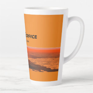 Tasse Latte La surface de Titan