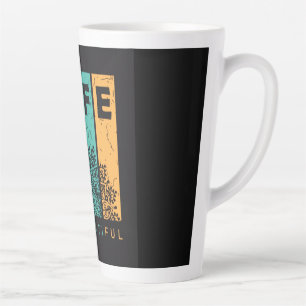 Tasse Latte La vie est belle