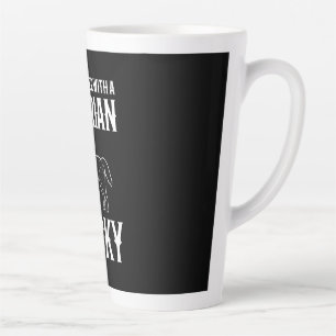 Tasse Latte La Vie Est Meilleure Avec Un Chien Sibérien Husky