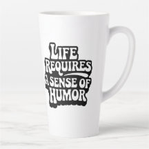 "La vie nécessite un sens de l'humour"