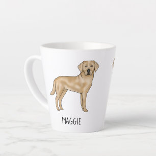Tasse Latte Labrador Retriever Jaune Chien Lab Mignon Votre No
