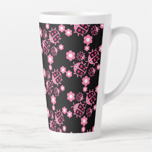 Tasse Latte Ladybird Et ladybug