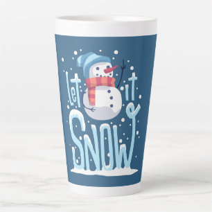Tasse Latte Laissez les neigeurs