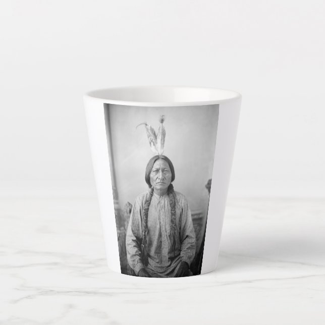 Tasse Latte Lakota Leader assis Bull Amérindien (Devant)