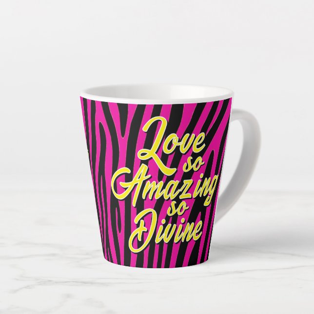 Tasse Latte L'amour si Extraordinaire (Angle droit)