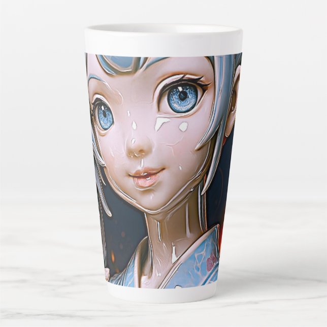 Tasse Latte Lantern Festival Porcelain Waifu (Devant)