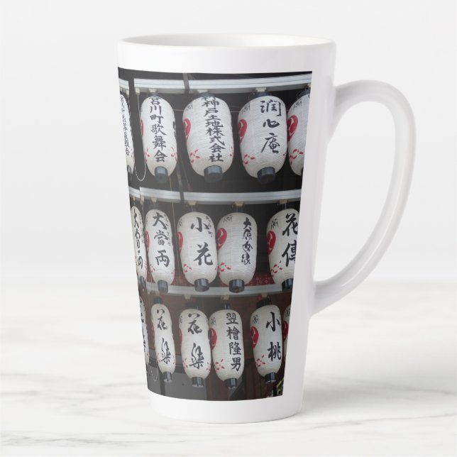 Tasse Latte Lanterns japonais (Droite)