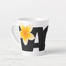 Laos Amour Fleur de Frangipanier Blanche et Noire