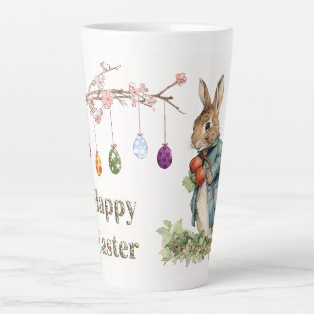 Tasse Latte Lapin de Pâques  (Devant)