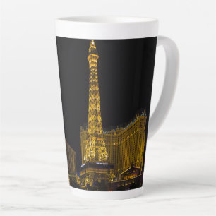 Tasse Latte Las Vegas la nuit Skyline