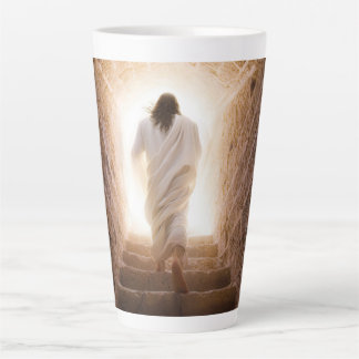 Tasse Latte L'Ascension - Jésus Marchant Dans La Lumière