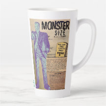 Latte Mug, monstre de vintage Voices