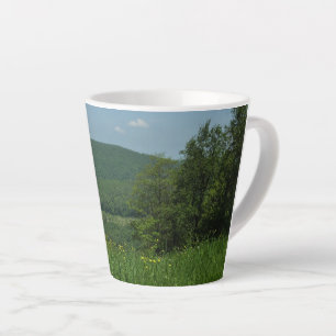 Tasse Latte Laurel Highlands Pennsylvania Summer Photography